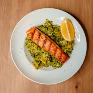 Tagliatelle Grillowany Łosoś